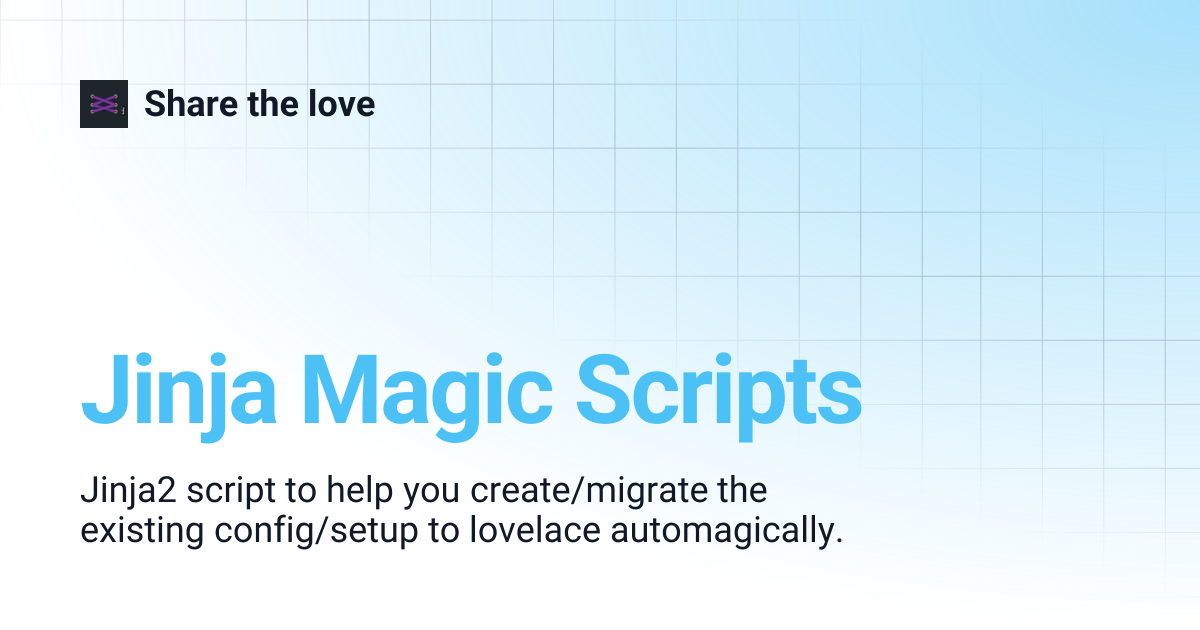 Jinja Magic Scripts | Share the love